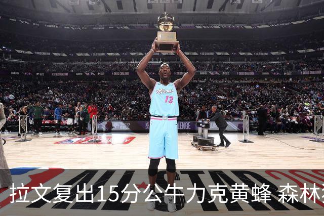 拉文复出15分公牛力克黄蜂 森林狼大胜火箭